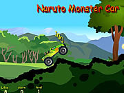 Флеш игра онлайн Наруто монстра автомобилей / Naruto Monster Car